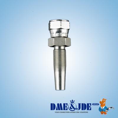 DP1MMS Straight Hydraulic Hose Connector Heavy 24° Cone Male Straight Hose Fitting