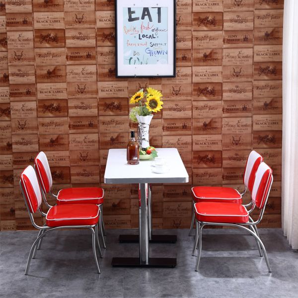New Arrival  Modern Style Table  Dining Chair Set Customized for Modern Design for Restaurants Coffee Shops Living Rooms