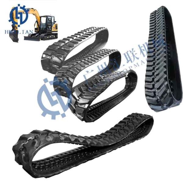 Excavator Undercarriage Rubber Track For 406x152.4x53 550x90x56 320x86bx49 400x86x50 250*52.5*76N 180*72*40 230*96*35