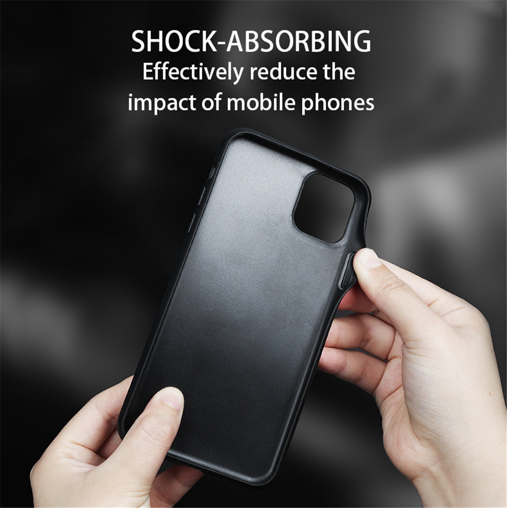 For Laudtec Custom Logo PU Leather Protective Mobile Phone Case for iPhone 12 13 14 Customizable Back Cover