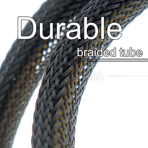 Sleeved 18AWG Pure Cooper Y Splitter 6 Pin to Dual 8 Pin 6+2 PCI Express Power Adapter Extension PCIe Cable for GPU