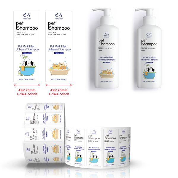 Manufacturer's Supply Custom Printed Durable Label Freeze Dried Meat Patties Label Design for Ingredient List Labels