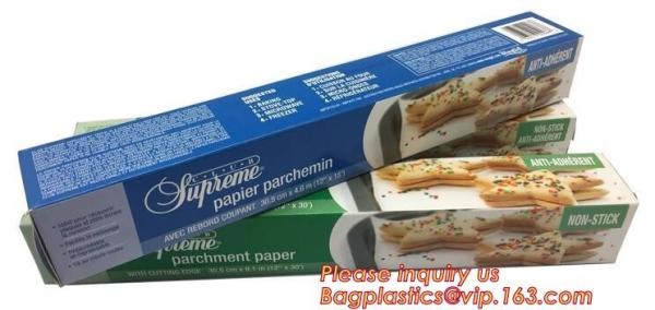 Parchment Paper Roll, Slide Cutter Baking Paper Roll For Cooking, Roasting, Greaseproof, Wrap Paper, chef