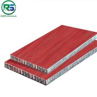 Panel de panal de abejorro de aluminio decorativo para la construcción interior