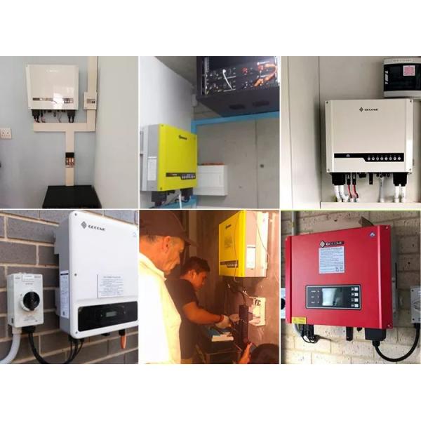 DNS G3 Series GW6000-DNS-30 Single Phase Inverter with Low Noise Level Fanless Cooling