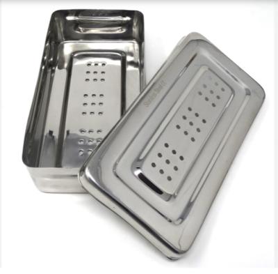Empty Bone Screw Sterilization Box Case Orthopedic Veterinary Screw Disinfection Box Case