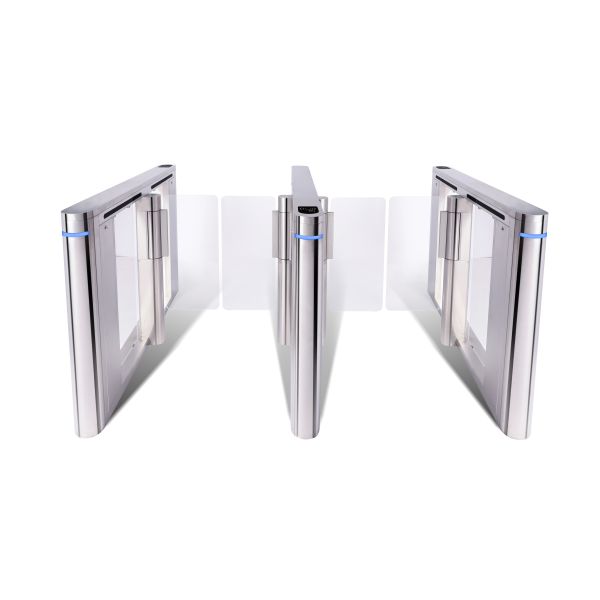 Fast Speed Stainless Steel Swing Barrier Turnstile Gate IP54 Security Turnstile Gate