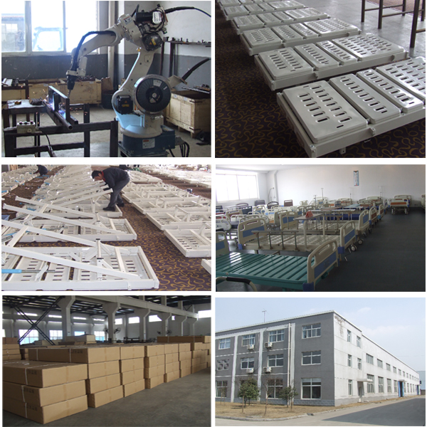 Single Shake Bed Surface Medical Hospital Beds Without Railing (ALS-M103)