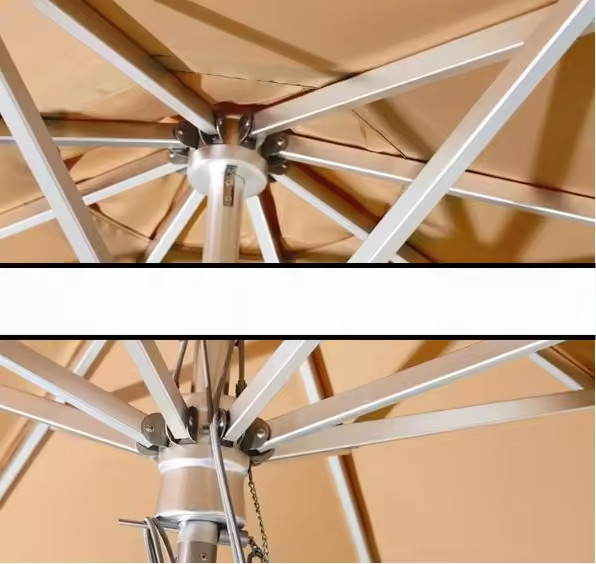 Наружная мраморная база кафе Sunade зонтики Пергола беседка Покрытие зонтики с солнечным светом