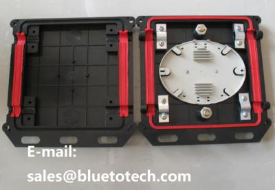 Single Fiber Square 16 Core Optical Fiber Enclosure With 4 Ports