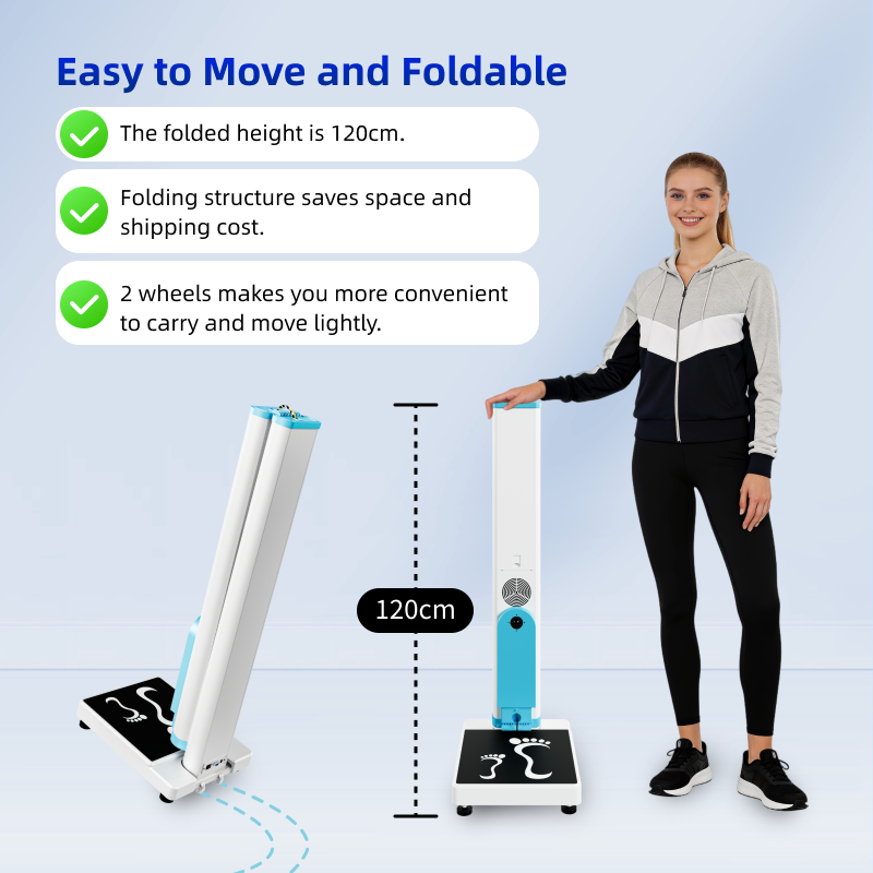 Electronic Height and Weight Measuring Scales Digital Height and Weighing Scale