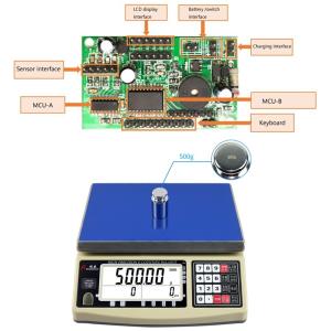 Balance électronique ADC 24 bits haute précision pour supermarché, matériel, code fixe 20,7 bits, unité kg, support ODM personnalisé, précision 0,1 g, OEM