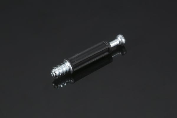 Zinc Plating Wardrobe Hardware Fittings Hanger Rod Rustproof For Cabinets