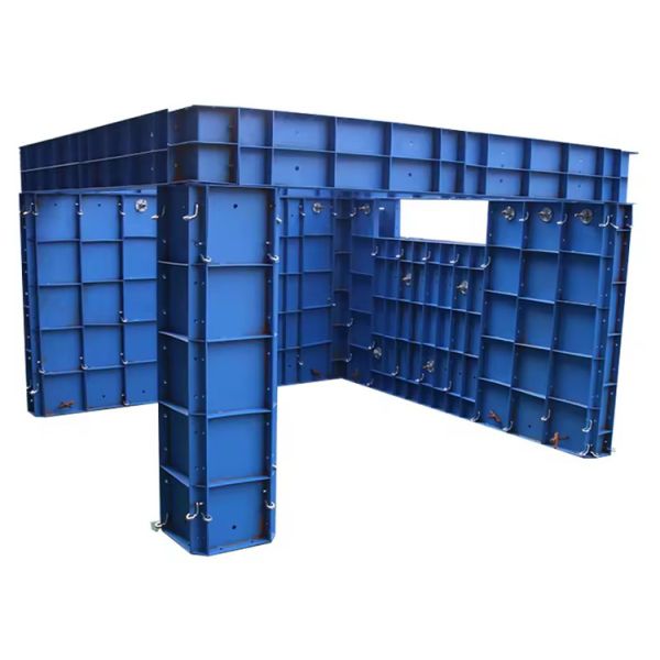 Q235 Steel Formwork System for Concrete Construction - Reusable and Customizable Height