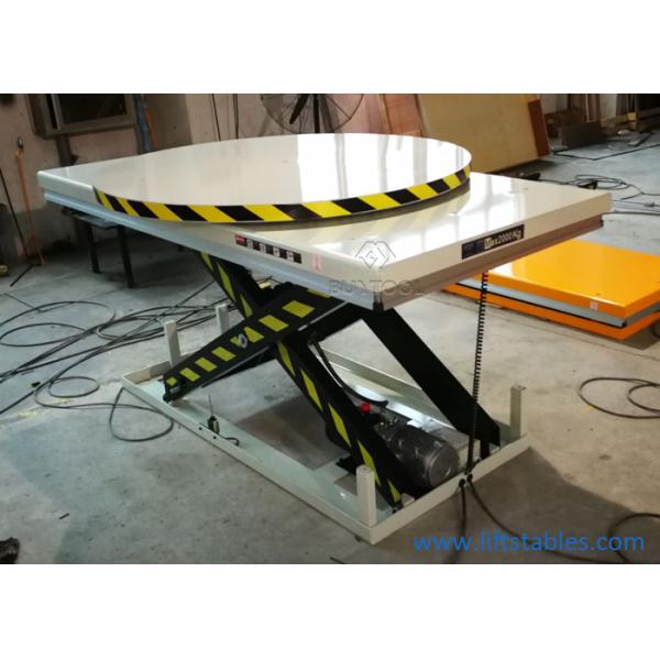 6000 Lb 2200 Lbs неподвижного электрического подъема Scissor таблица подъема 120v с роторной плитой