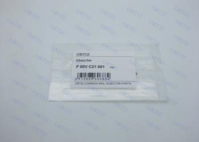 ORTIZ Diesel fuel injector steel ball seat F00VC21001 valve seat F 00V C21 001 suit for 0445120 injector (5PCS)