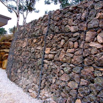 2.7mm Galvanized Retaining Wall Woven Gabion Baskets