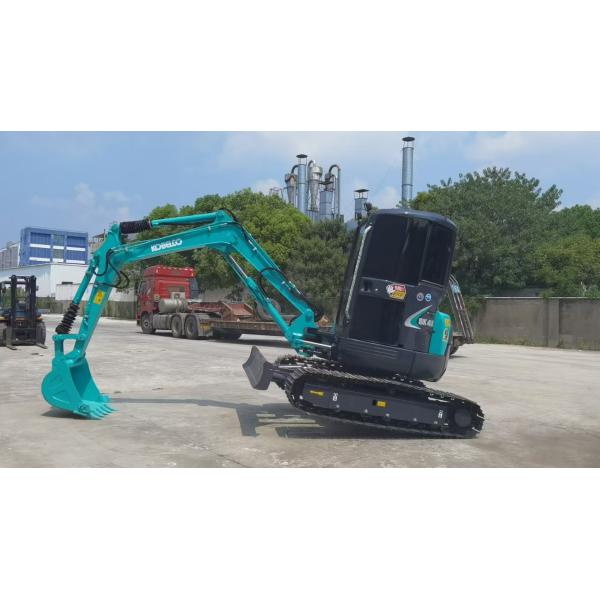 Мини экскаватор Оригинальный 80% Новый Kobelco Sk40 Использованный гидравлический экскаватор для копания подержанный 4-тонный экскаватор