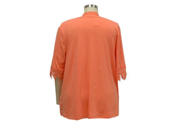 Custom Wholesale Casual Tops With Fake Two-Pieces Design For Middle Aged Women