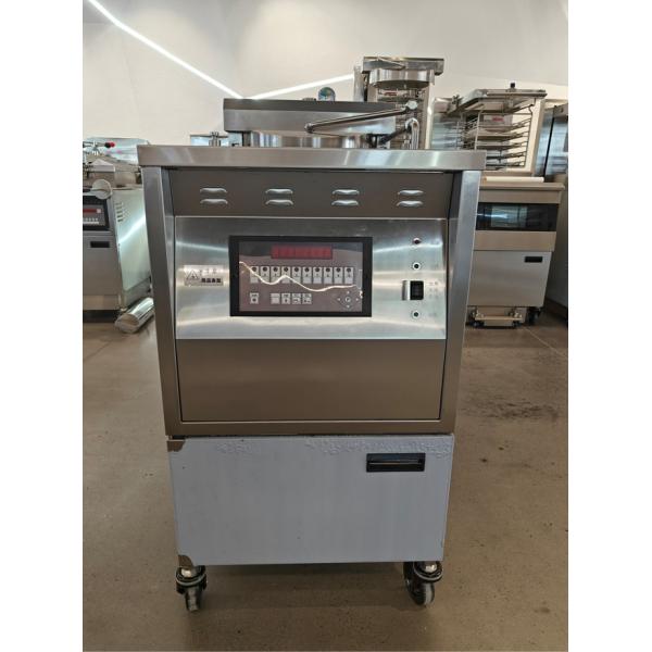 6HD Electric 12KW 380V 28L 6 Fry Tray Big Productivity Round Broaster Chicken Pressure Fryer
