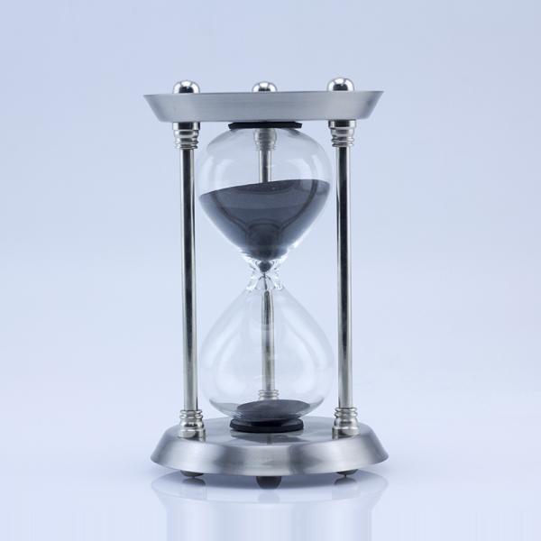 Винтажные латунные часы 2 часы песка таймера песка часов металла минуты 5 мельчайшие