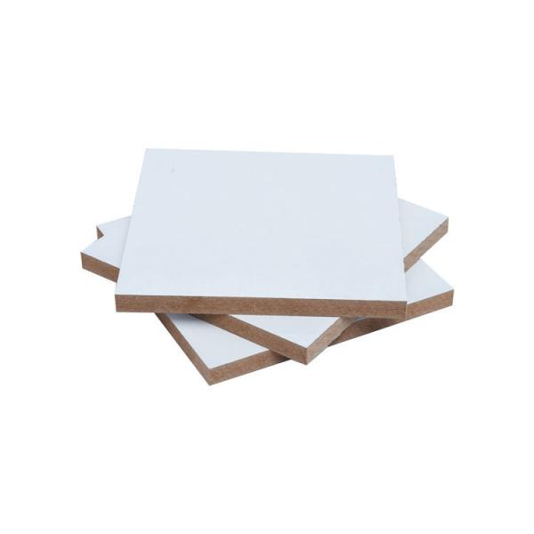 Hard Boards 18mm UV Melamine Paper Laminated MDF Board for Moisture-Proof Furniture