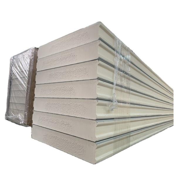 Insulated PU Foam Sandwich Panels For Warehouse Wall And Roof