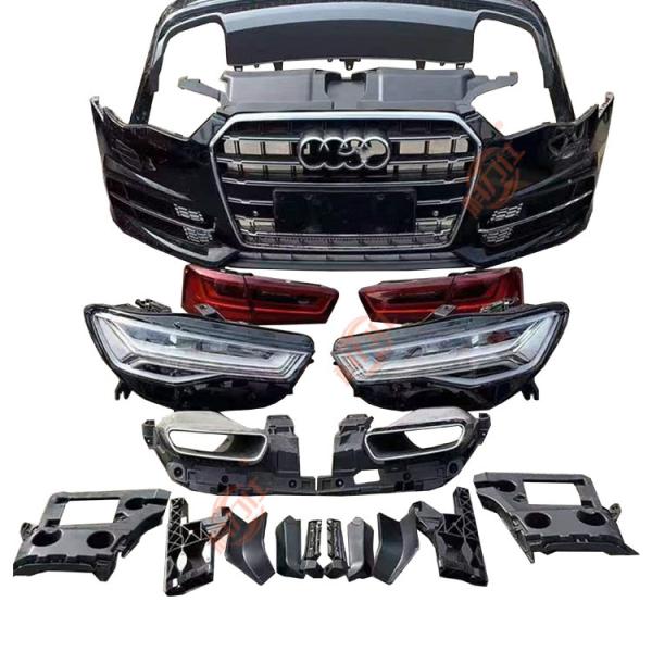 2018 2017 A-Udi A6L Rear Bumper Replacement 2012-2015 Upgraded C7PA 18 Sport