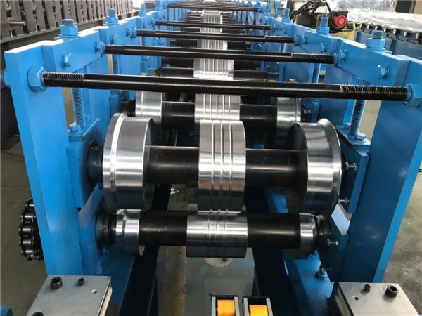 Round Shape Stainless Steel Pipe Bending Machine , Gutter Roll Forming Machine PLC Control