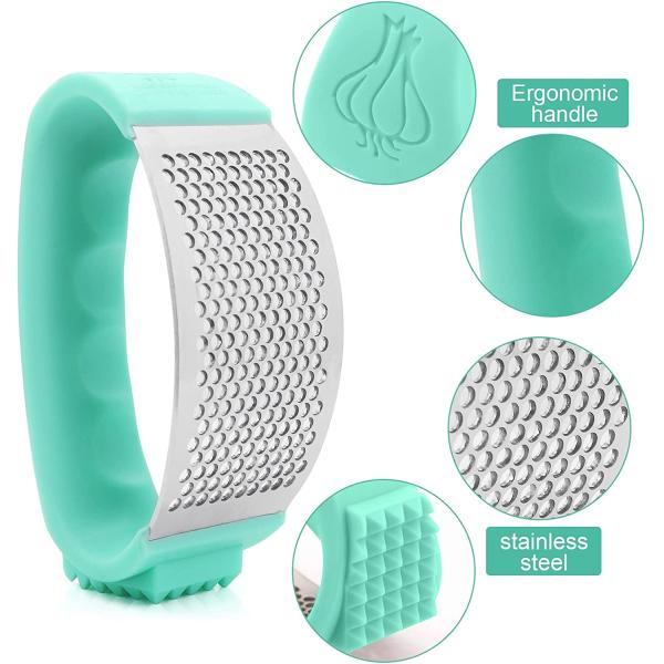 Free Samples Stainless Steel Garlic Mincer Grinder for Sustainable Kitchen Accessories