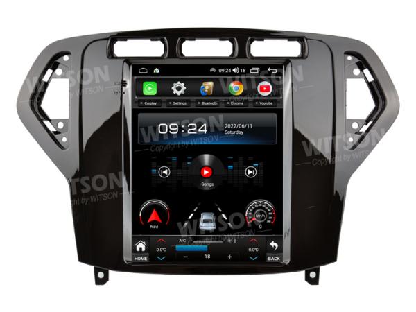 9.7'' Tesla Vertical Screen Ford Mondeo Fusion MK4 2007-2010 Android Car Multimedia Player