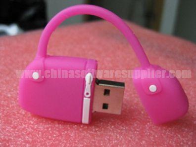 movimentações bonitos do flash de USB da bolsa elegante