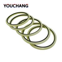 PU POM Hby Buffer Seal Yellow Excavator Track Adjuster Oil Seal For Commercial Vehicles