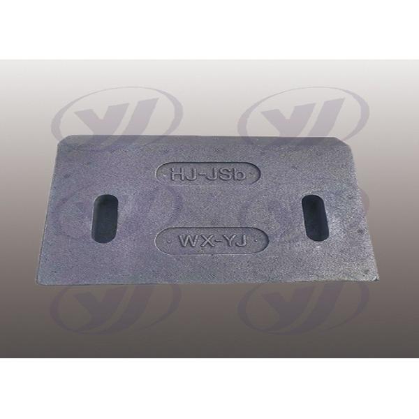 Части конкретного смесителя лезвия 550HB литого железа смешивая Машинное оборудо