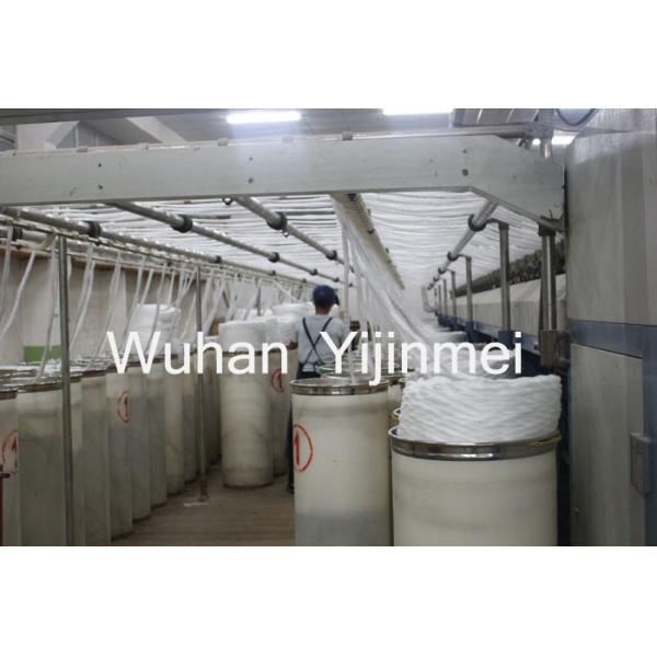 50s /2 100% Bright Virgin Raw White Yarn Polyester Staple Fiber Eco Friendly