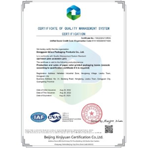 Dongguan Shangpin Yida Technology Co., Ltd Certifications