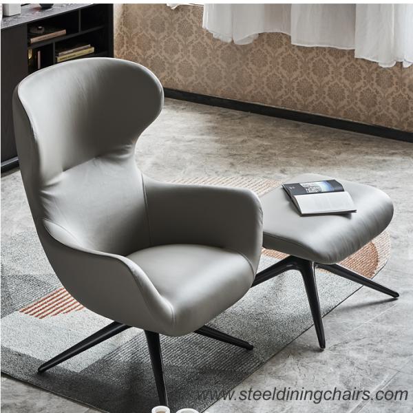 Firberglass Interior Lounge Grey Fabric Upholstered Single Seater Armchair