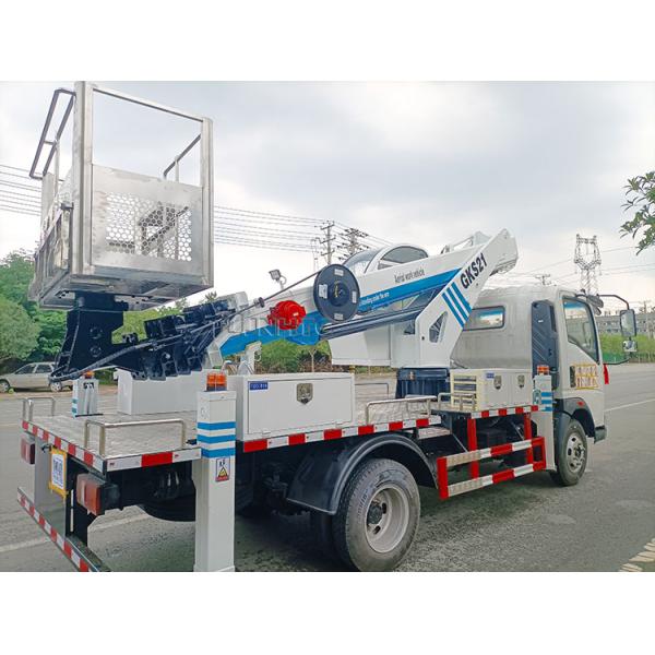 Howo 4x2 Bucket Truck Aerial Working Platform Truck Mounted High Altitude Operation Truck Для обслуживания уличного освещения