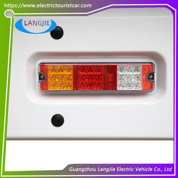 2-местный гольф-кошелек Белый 72V AC Мотор Электрические багажные тележки для гостиницы Resort Factory