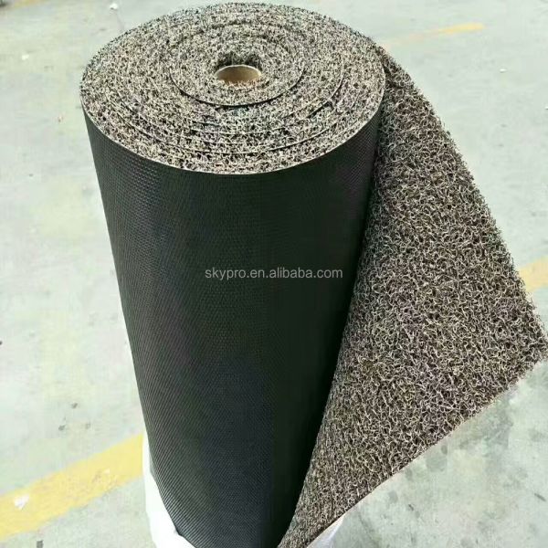 Eco Friendly Anti-Slip Waterproof PVC Coil Mat for Floor Protection and Safety