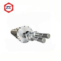 128mm 45 # + Cr26 doublure ronde double vis extrudeuse collations alimentaires Machine pièces de rechange haute extrudeuse résistante à l'usure pour la nourriture pour animaux de compagnie
