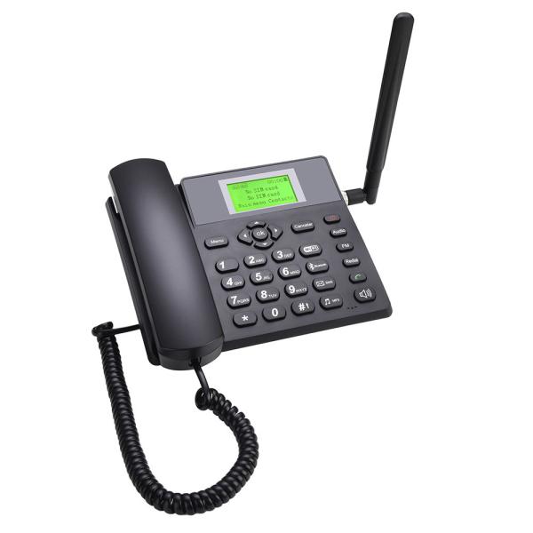 Volte Call 4G Fixed Wireless Phone 1000mAh Backup Battery