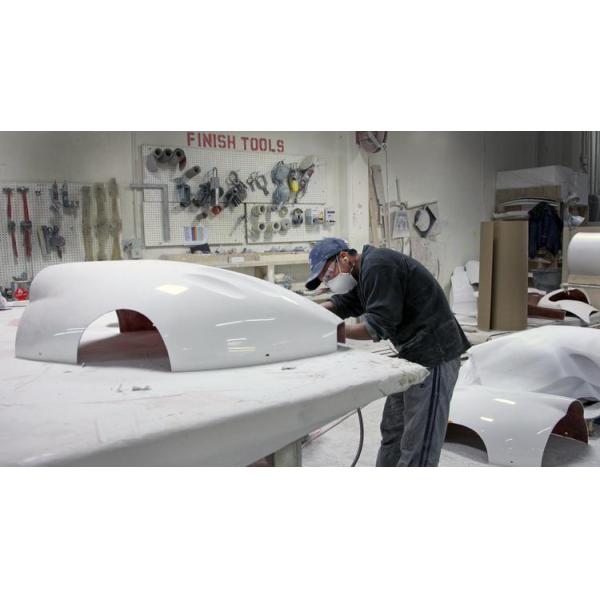 Gel Coat Paint FRP Auto Parts Fiberglass Auto Parts Shell Good Impact Toughness