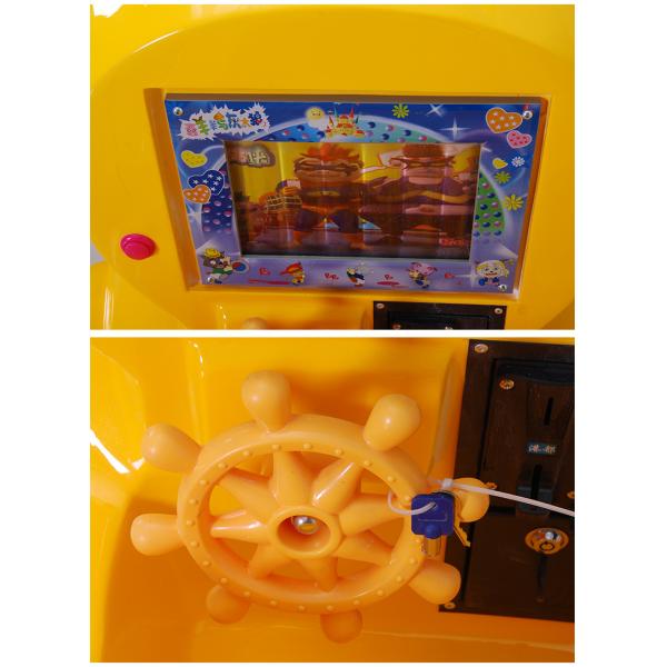 Coin Operated Arcade Kiddie Rides Yellow Duck For Amusement Park