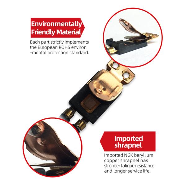 AC KSD9700 Thermal Switch Protector 6A 250V Cutoff 45C For New Energy Charger