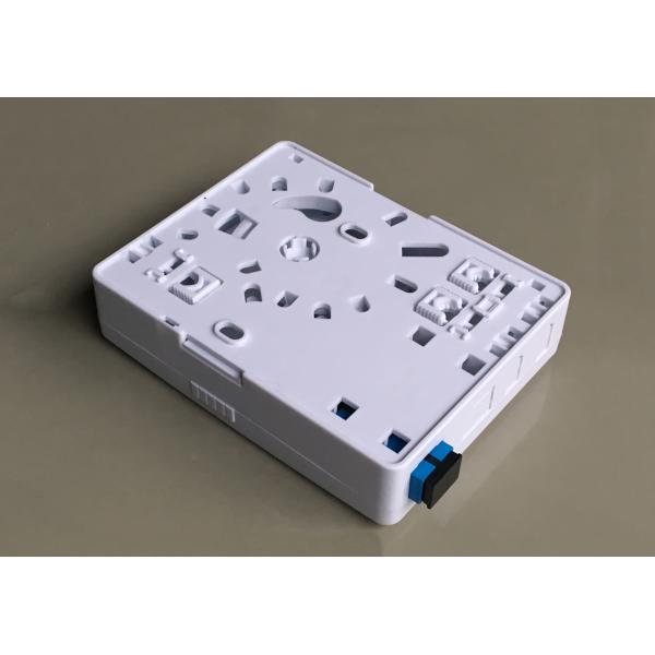 2 Port 2 Core Fiber Optical Termination Box FTTH Indoor Face Plate Socket SC/UPC