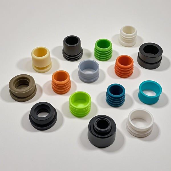 20-90 Shore A High Strength Rubber Moulding Parts Medical Silicone Injection Molding