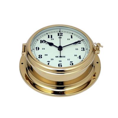 Indoor Brass Marine Boat Accessory Nautical Barometer Thermometer Yacht Grade