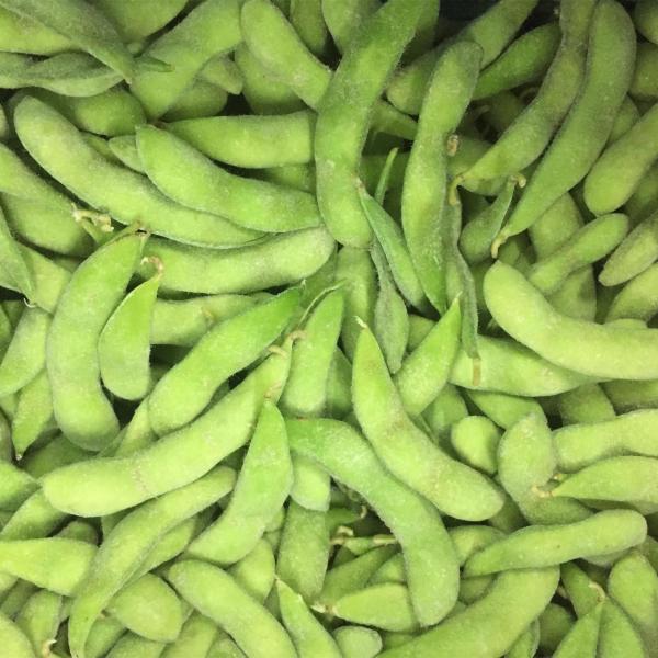 4cm Length Frozen Edamame Pods IQF Whole Food Plant Based A Grade