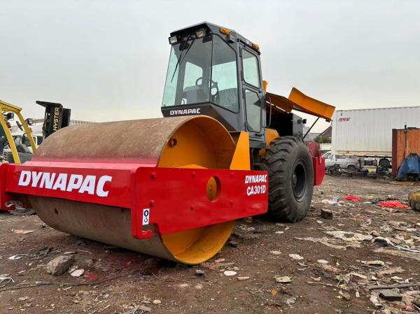 Road Base Compaction Dynapac CA301D CA30D CA25D Single/Double Drum Roller at Affordable